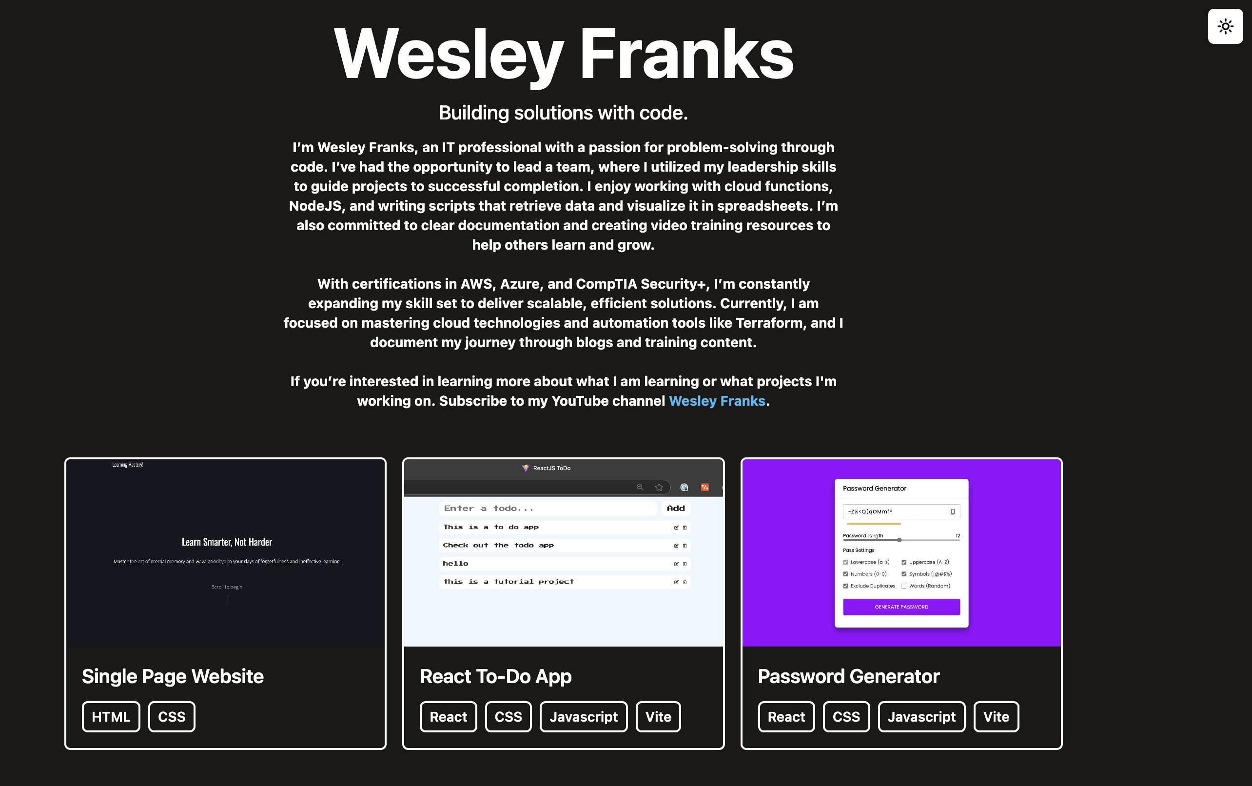 portfolio